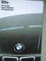 Preview: BMW 525 eta energy Brochure Rechtslenker UK Englisch März 1983