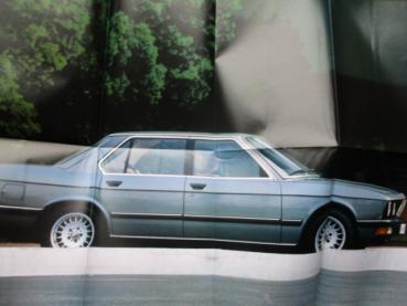 BMW 518 520i 525i 528i E28 Großformat Poster +Katalog März 1982