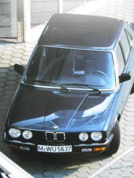 BMW 524td Prospekt E28 März 1986