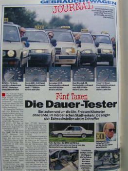 Auto Bild 43/1994 BMW 524td E28 TAXI Edition,W124,911 C4