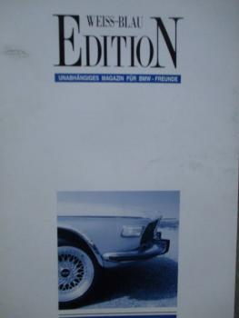 Edition Weiss Blau Dezember 1997 Januar 1998 325e E30 525e 528e E28,Alpina B10 Touring,E12 Alpina Poster