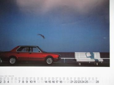 BMW Original Kalender 1983 E28 E23 E24 Großformat