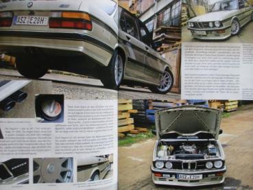 BMW Scene 5/2023 Hartge BMW 525eta E28