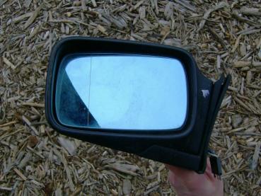 Fahrerspiegel Anthrazit mit Weitwinkel Glas 518-M5 e28