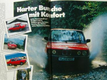 Auto Zeitung 17/1982 BMW 520i E28 Dauertest,Alpina B7 S E24