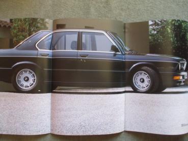 BMW 518i 520i 525i 528i M535i E28 katalog Rechtslenker März 1985 Rarität