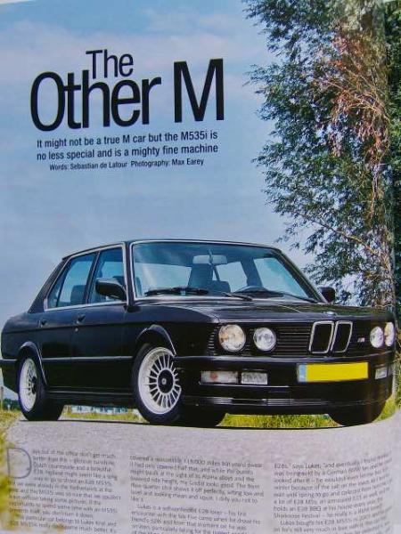 BMW Car June 2011 M535i E28,Manhart Racing M3 E92,E23